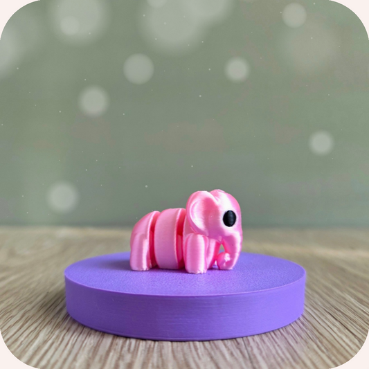 Mini éléphant rose - Ohana Dream