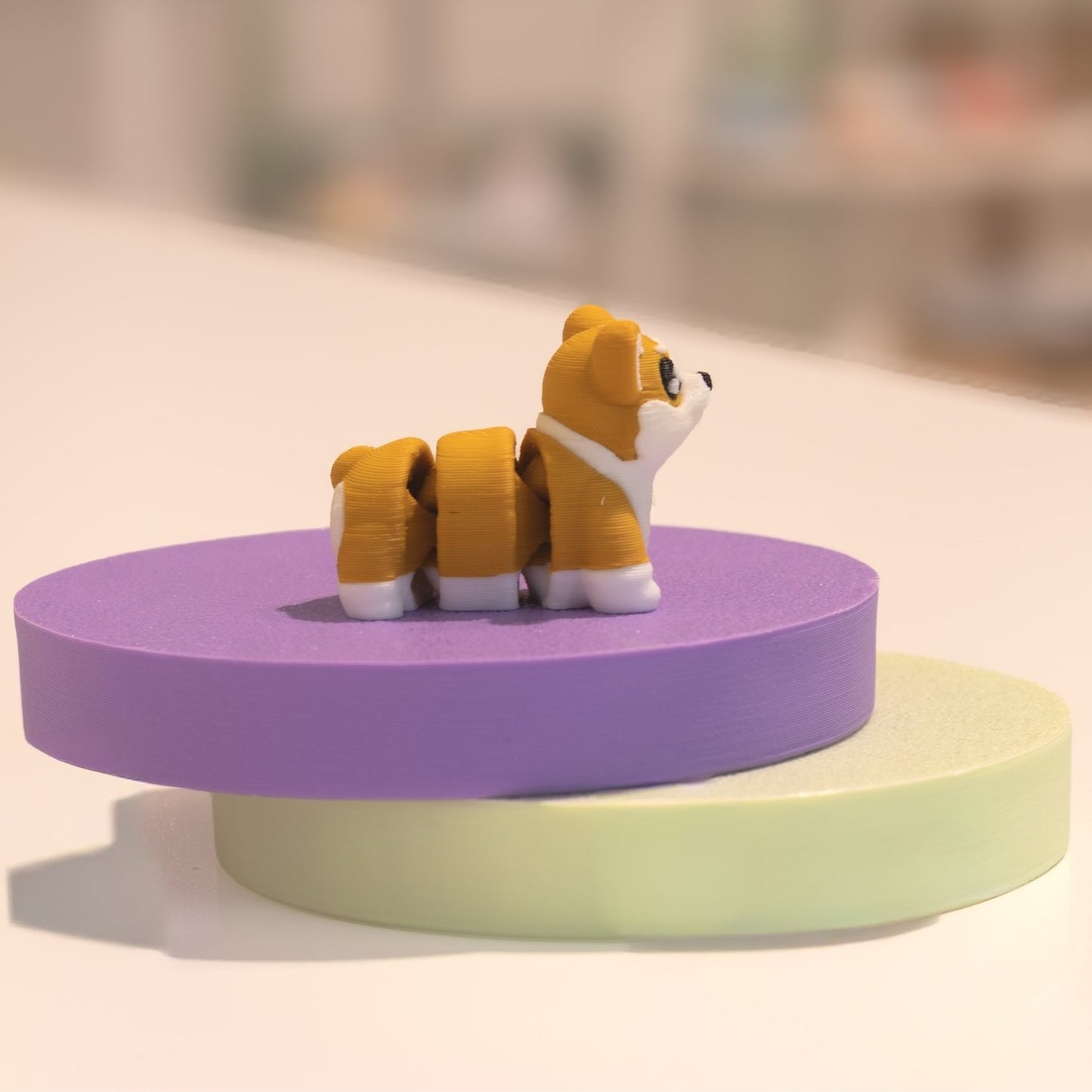 Mini figurine corgi kawaii