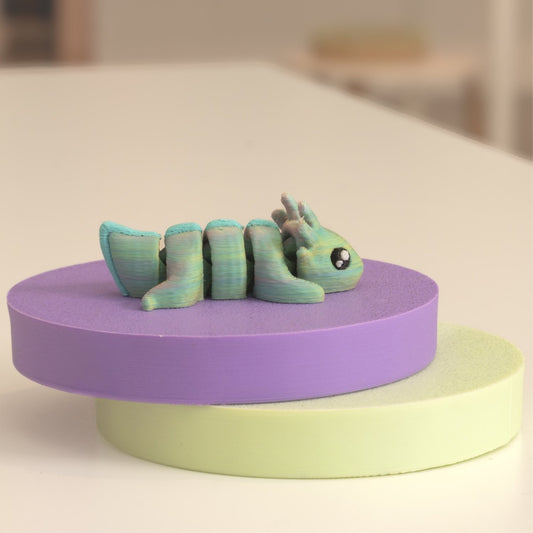 Figurine axolotl kawaii 3D. Imprimée en 3D à Cognac