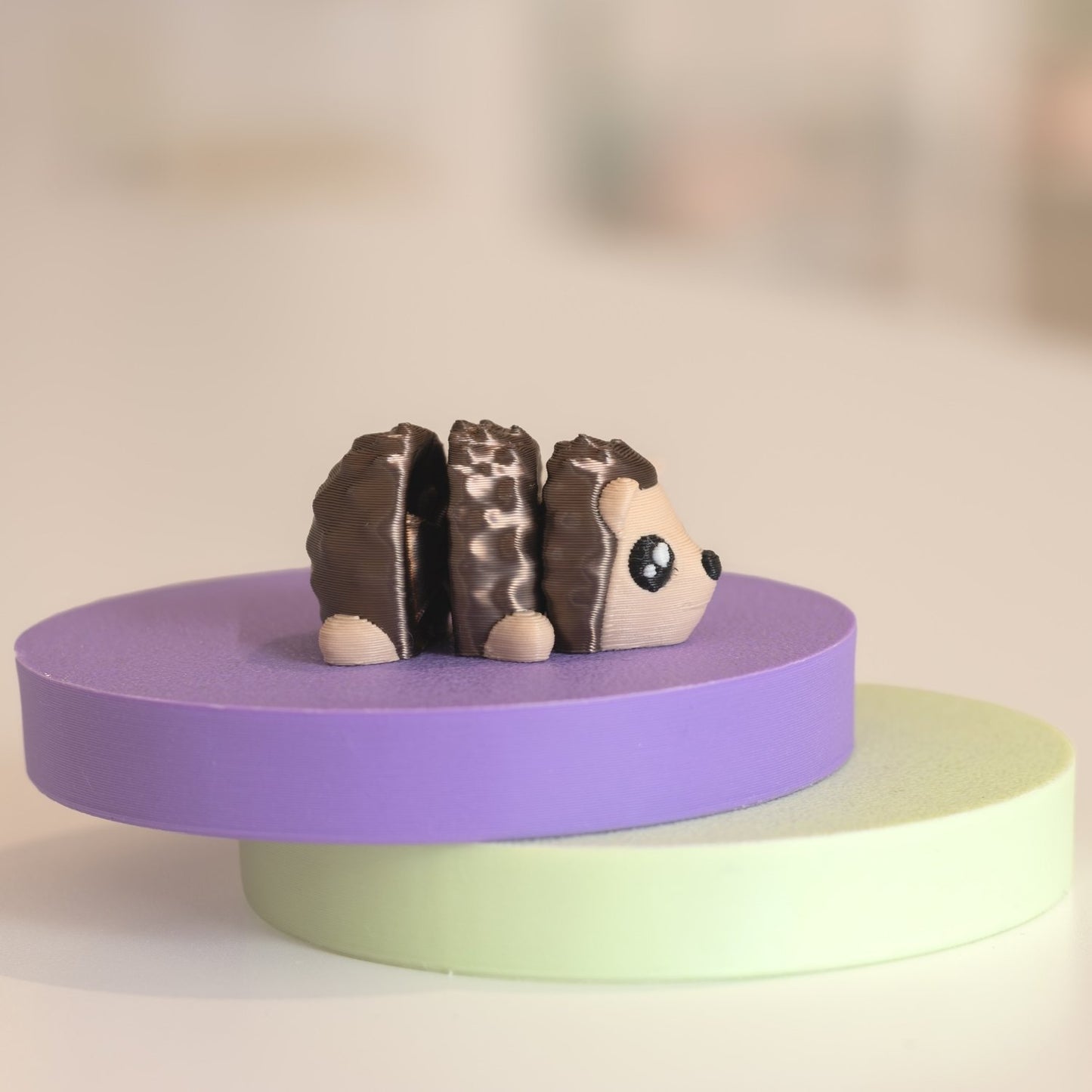 Hérisson kawaii 3D - mini figurine Ohana Dream