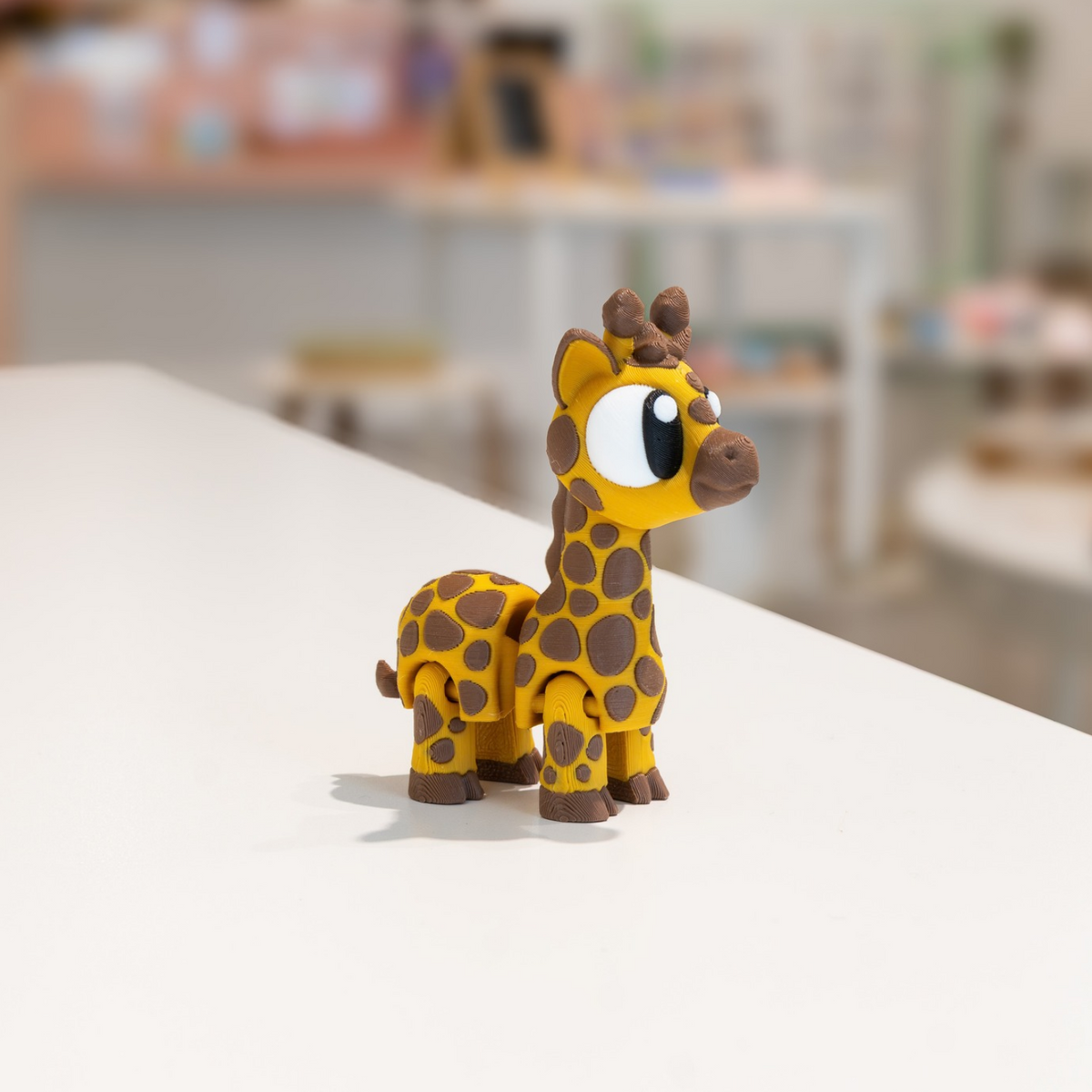 Figurine pour diorama Girafe kawaii 3D - Ohana Dream