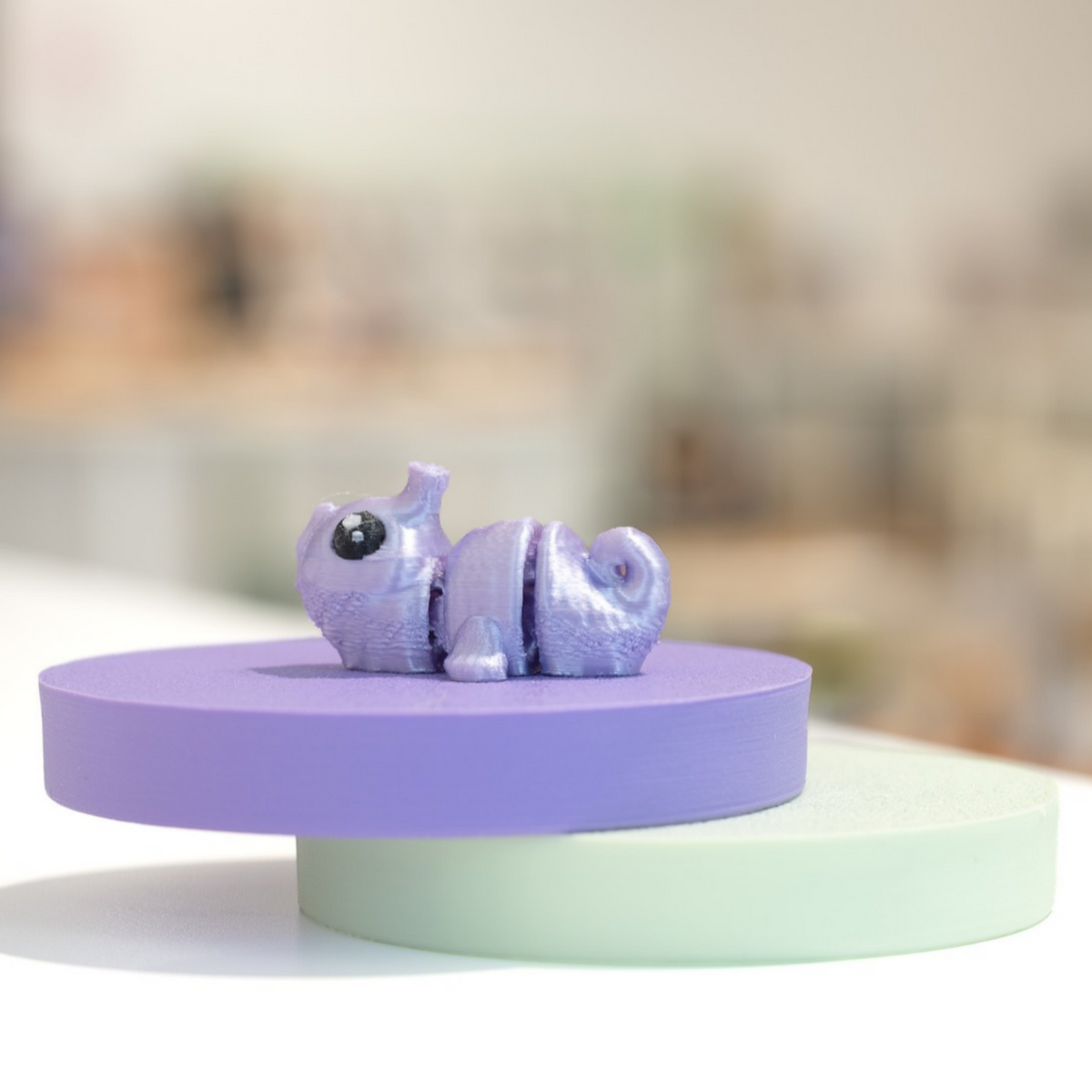 Hippocampe kawaii 3D - mini figurine Ohana Dream