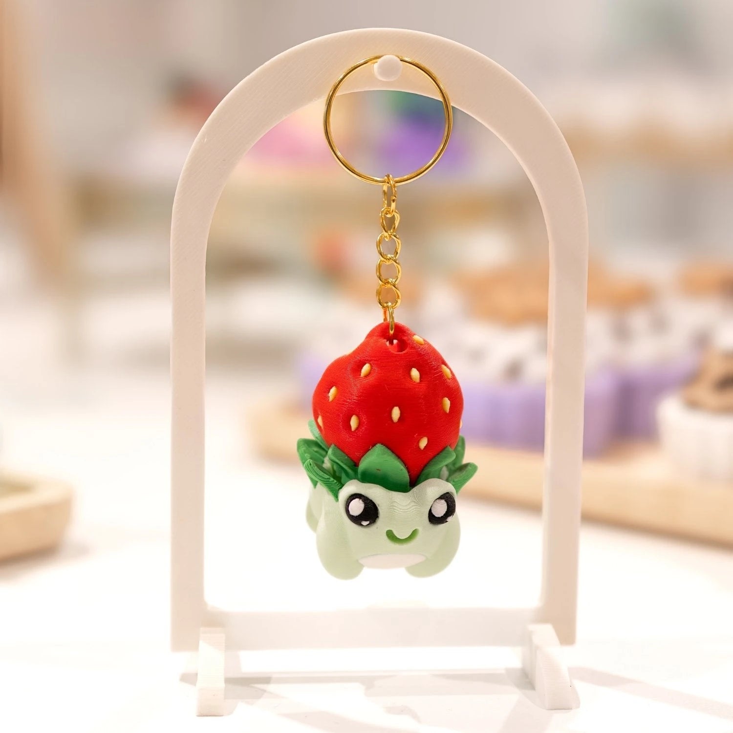 Porte clé kawaii et clickers