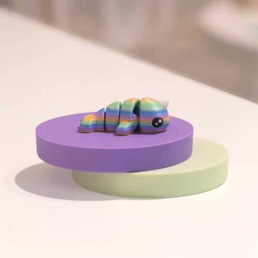Narval kawaii 3D - mini figurine Ohana Dream
