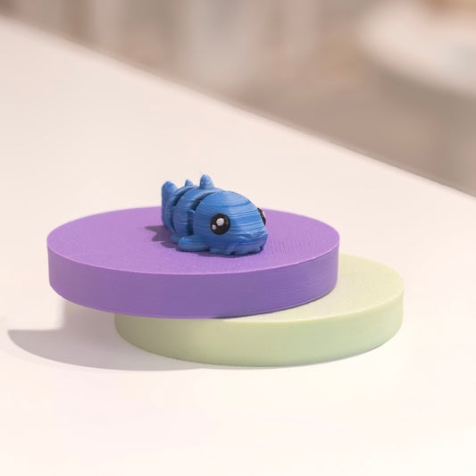 Poisson-chat kawaii 3D - mini figurine Ohana Dream