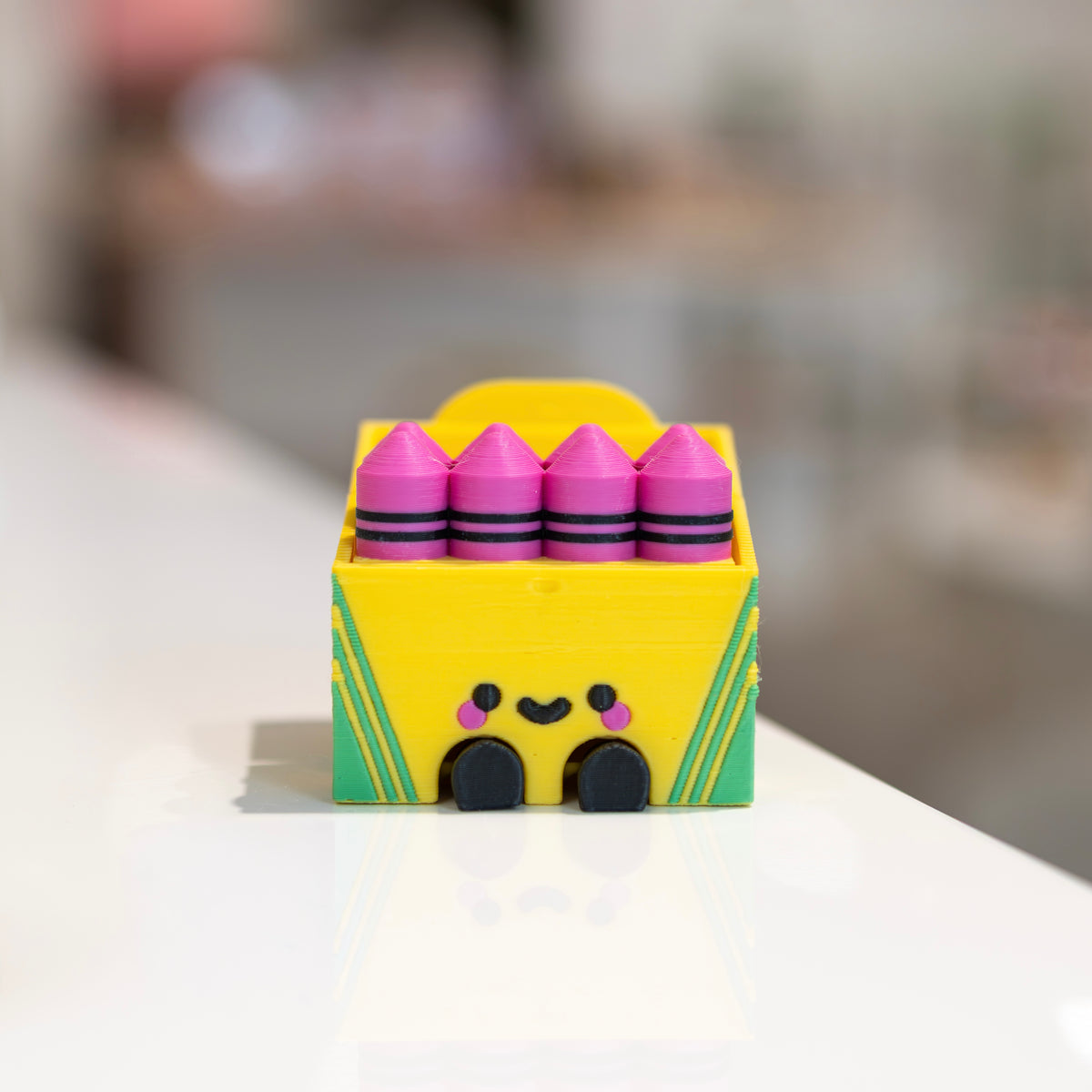 Clicker fidget TDAH boîte crayola kawaii | Ohana Dream