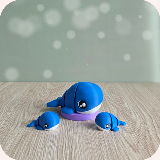 Baleines & ses bébés 🐳