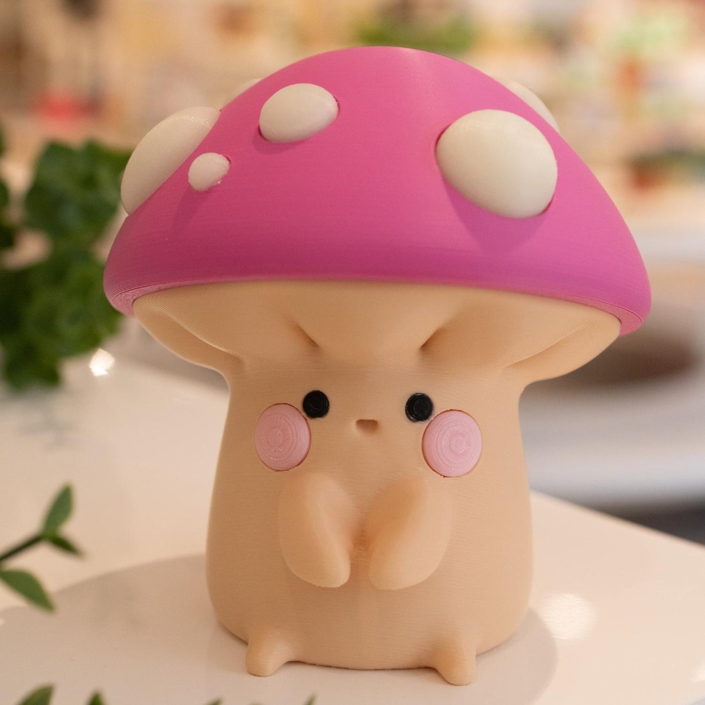 Boîte Champignon Kawaii 3D phosphorescent - Ohana Dream