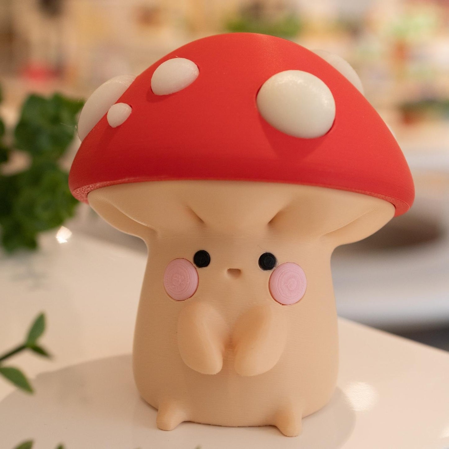 Boîte Champignon Kawaii 3D phosphorescent - Ohana Dream
