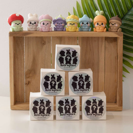 Box mystère figurines à collectionner. Les chapichoux