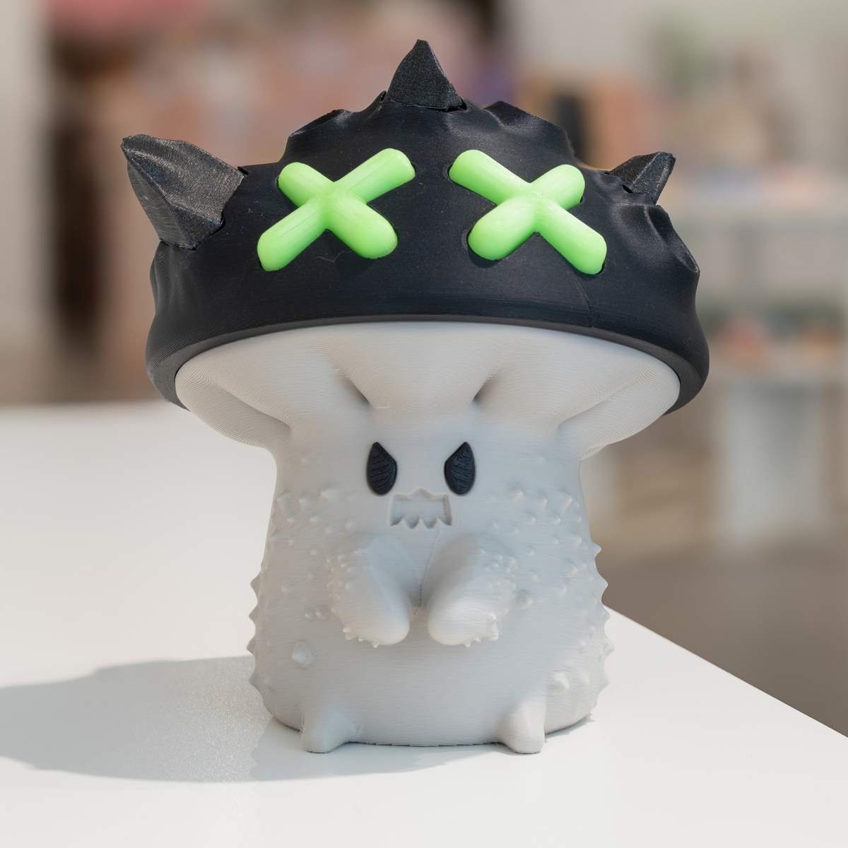 Boîte Champignon Halloween Kawaii 3D phosphorescent - Ohana Dream
