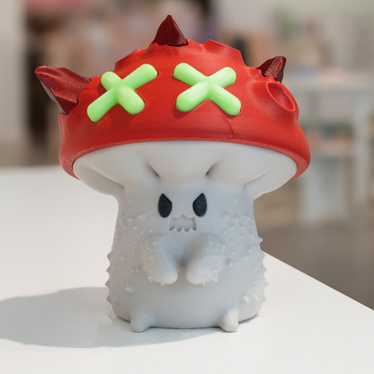 Boîte Champignon Halloween Kawaii 3D phosphorescent - Ohana Dream