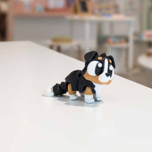 Figurine chien Berger Australien kawaii 3D - Ohana Dream