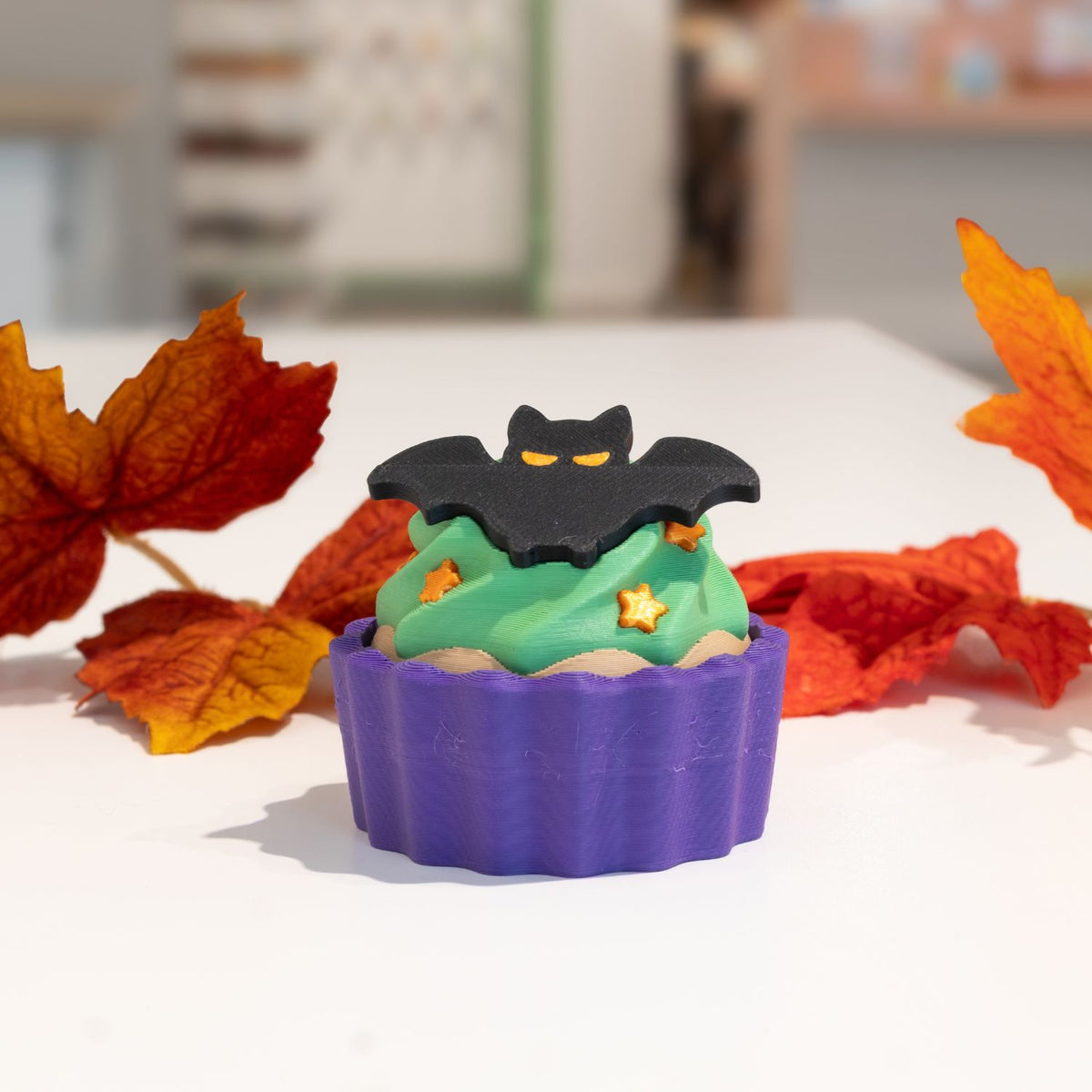 Clicker fidget TDAH cupcake Halloween kawaii | Ohana Dream