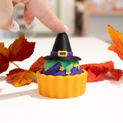 Clicker fidget TDAH cupcake Halloween kawaii | Ohana Dream