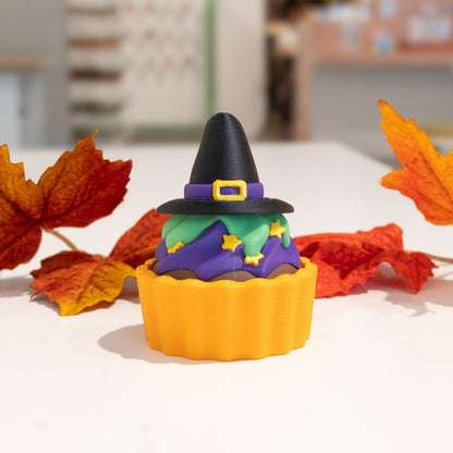 Clicker fidget TDAH cupcake Halloween kawaii | Ohana Dream