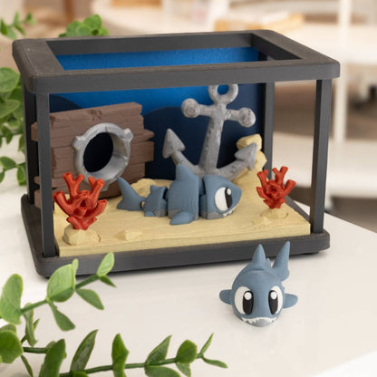 Diorama 3D "Fond Marin" kawaii - Ohana Dream