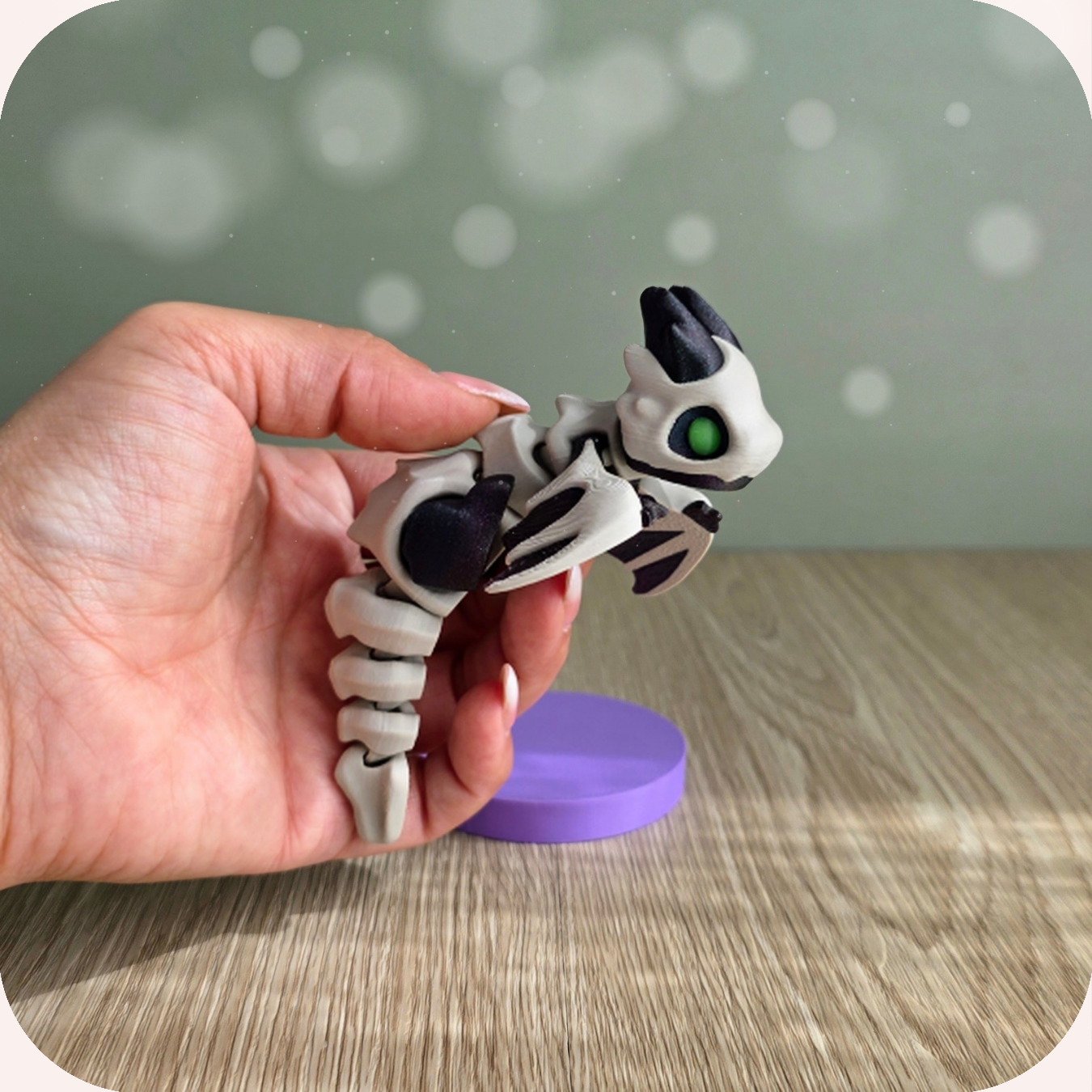 Dragon articulé Necoya 3D