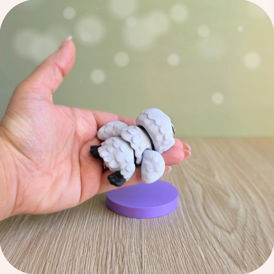 Figurine 3D chouette kawaii