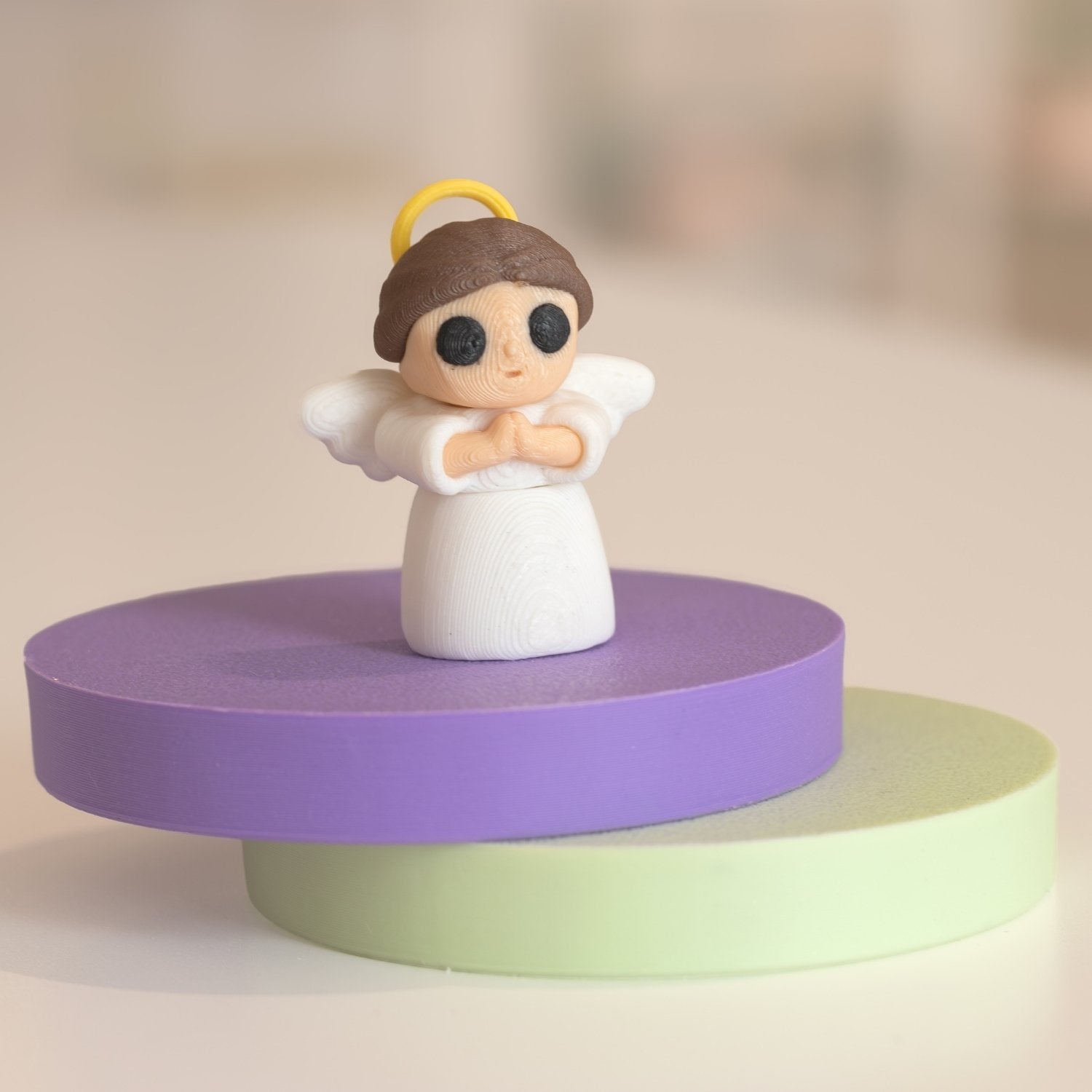 Figurine ange kawaii 3D