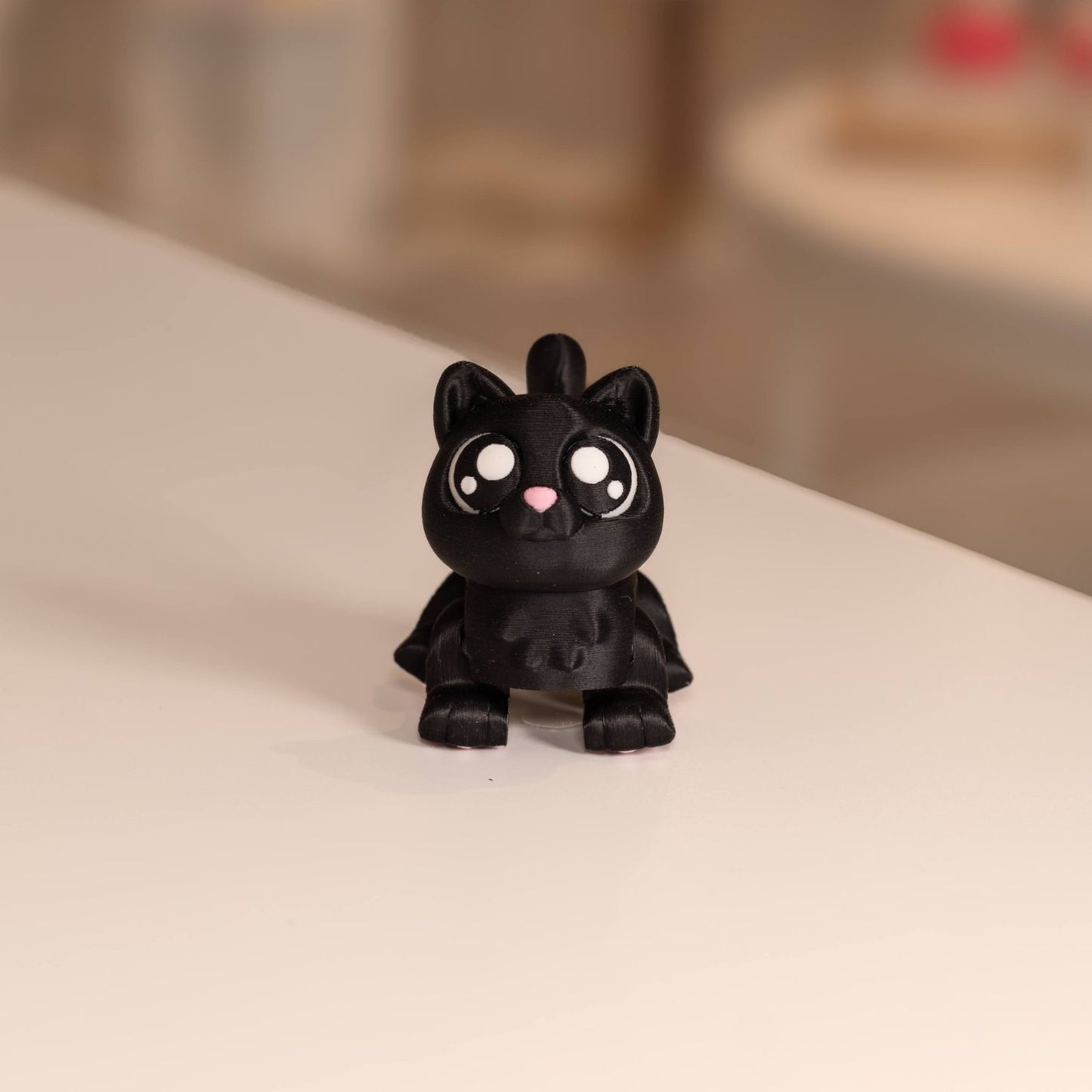 Figurine Chat noir kawaii 3D 