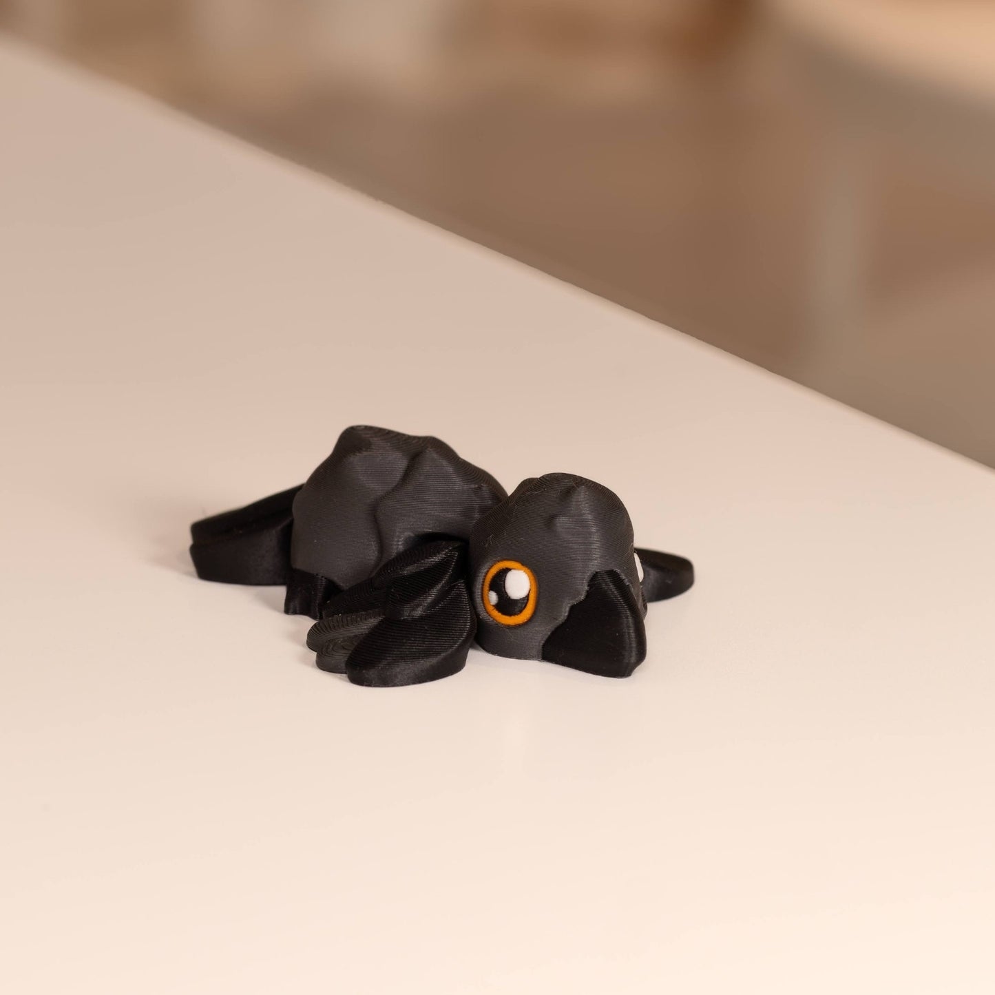 Figurine corbeau kawaii 3D