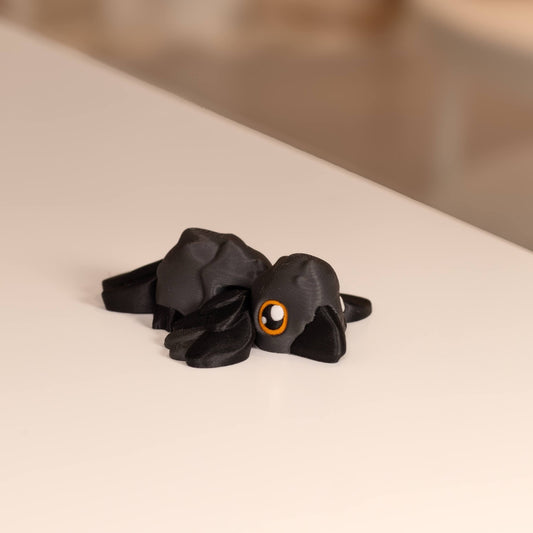 Figurine corbeau kawaii 3D