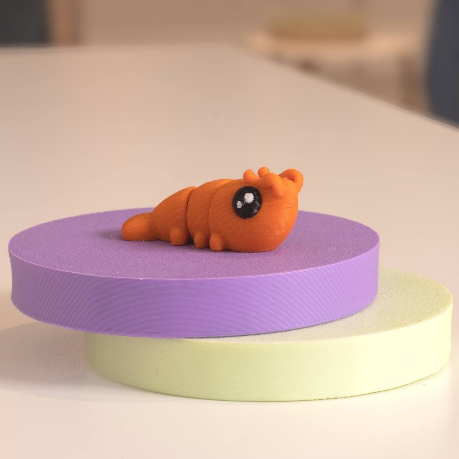Figurine crevette kawaii 3D