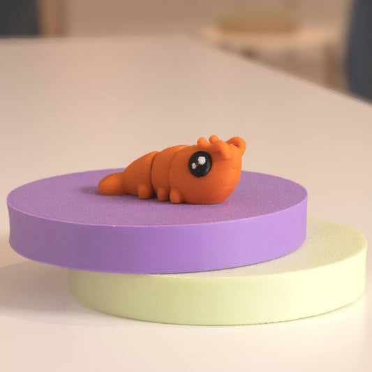 Figurine crevette kawaii 3D