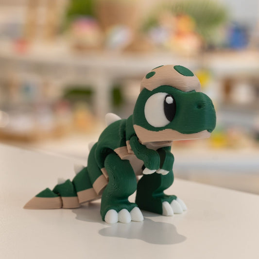 Figurine dinosaure kawaii T-Rex 3D