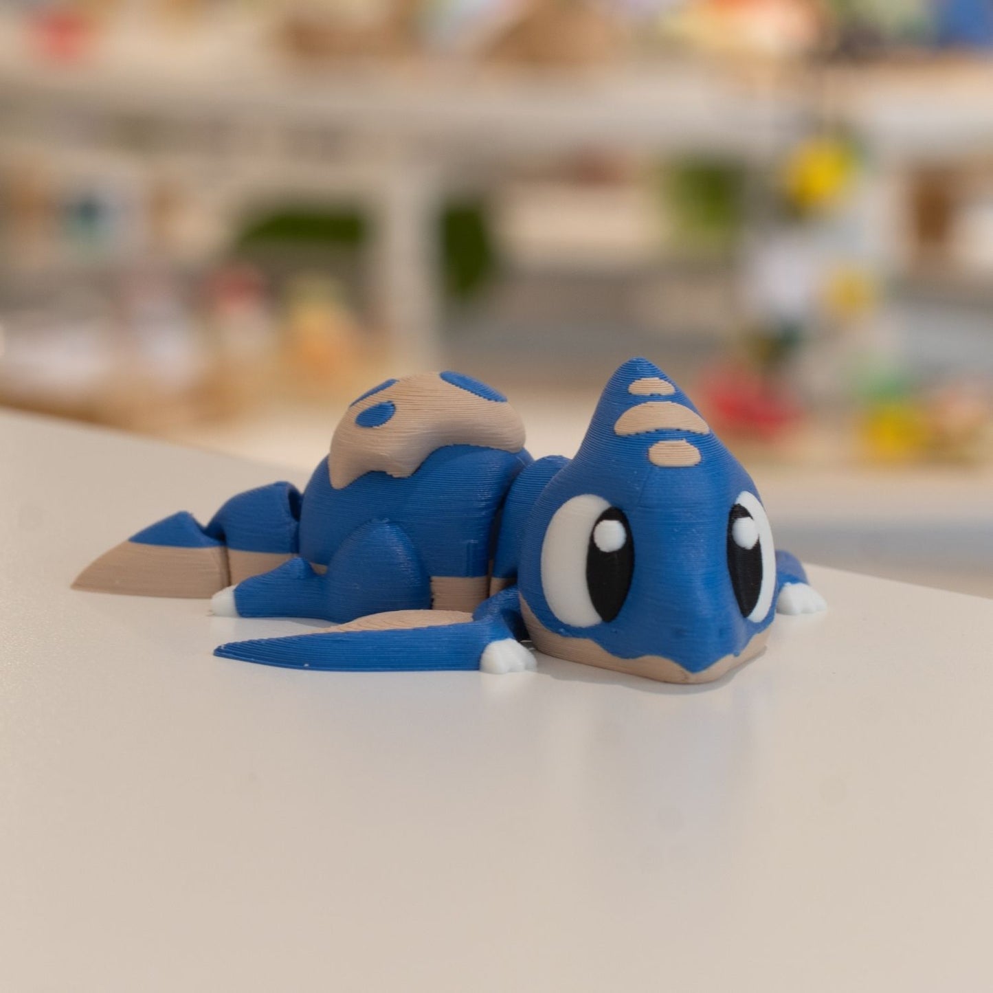 Figurine dinosaure kawaii 3D Ptérodactyl