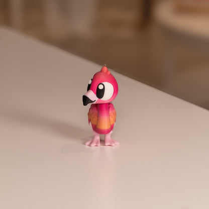 Figurines pour diorama kawaii 3D, animaux articulés - Ohana Dream
