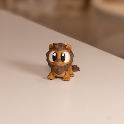 Figurines pour diorama kawaii 3D, animaux articulés - Ohana Dream