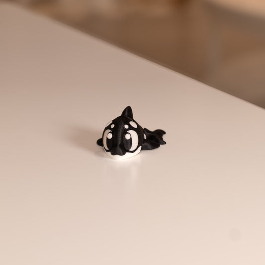 Figurine pour diorama 3D, orque kawaii imprimé à Cognac