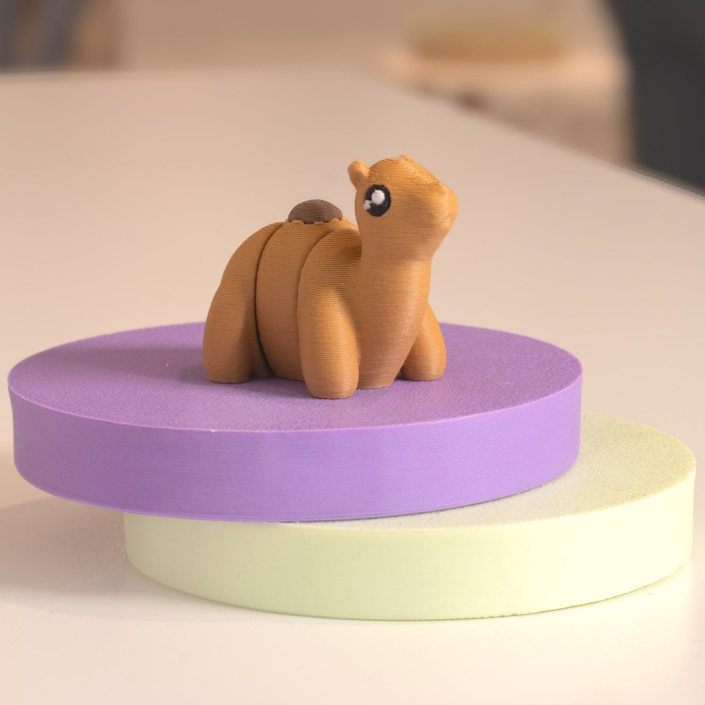 Figurine dromadaire kawaii 3D