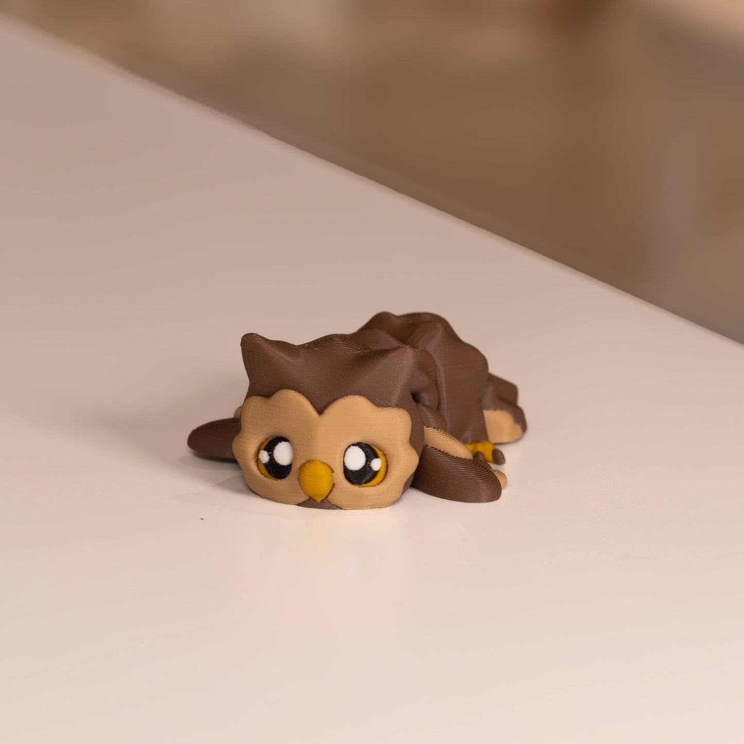 Figurine Hibou kawaii 3D