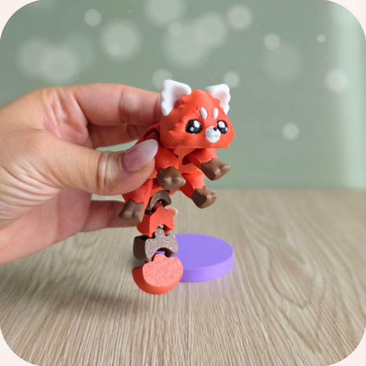 Figurine loutre kawaii 3D
