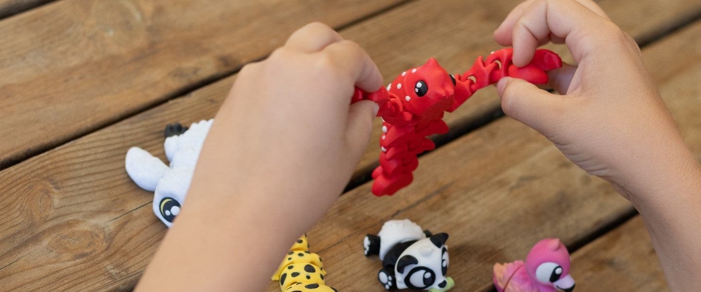 Figurines articulées 3D kawaii Ohana Dream