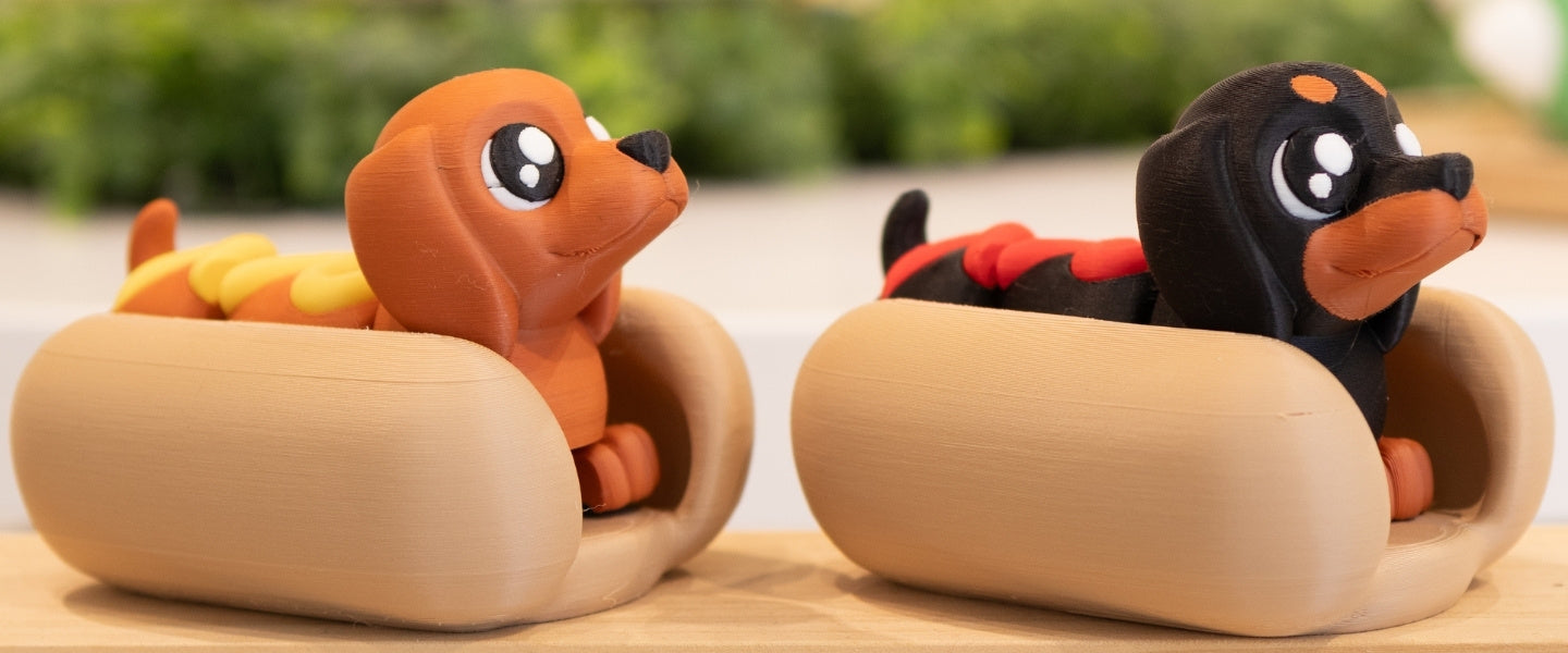 Figurines kawaii mignonnes imprimées en 3D