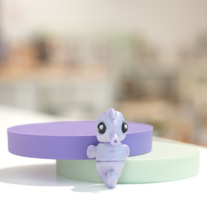 Hippocampe kawaii 3D - mini figurine Ohana Dream