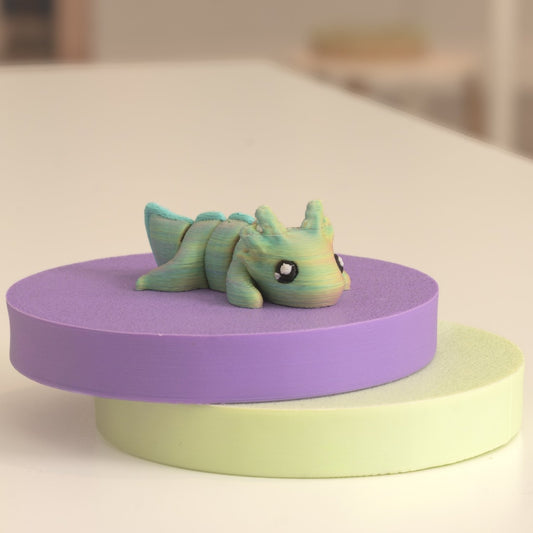 Mini Figurine axolotl kawaii 3D. Imprimé en 3D à Cognac