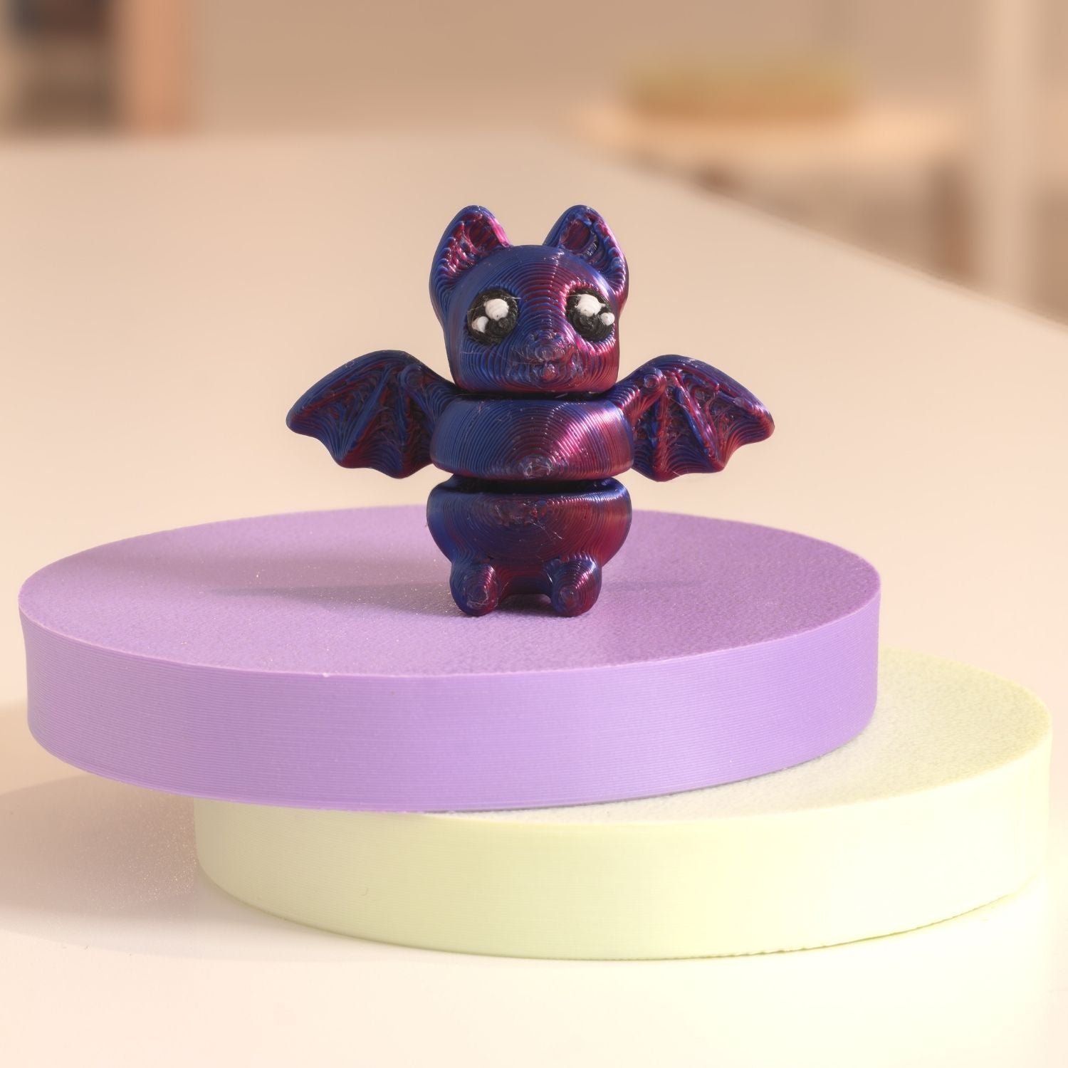 Mini Figurine chauve-souris kawaii 3D. Imprimé en 3D à Cognac
