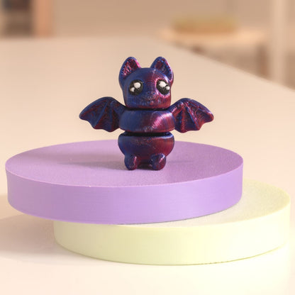 Mini Figurine chauve-souris kawaii 3D. Imprimé en 3D à Cognac