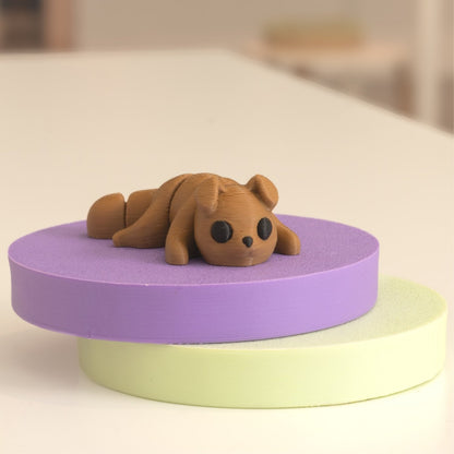 Mini Figurine chien kawaii 3D. Imprimé en 3D à Cognac