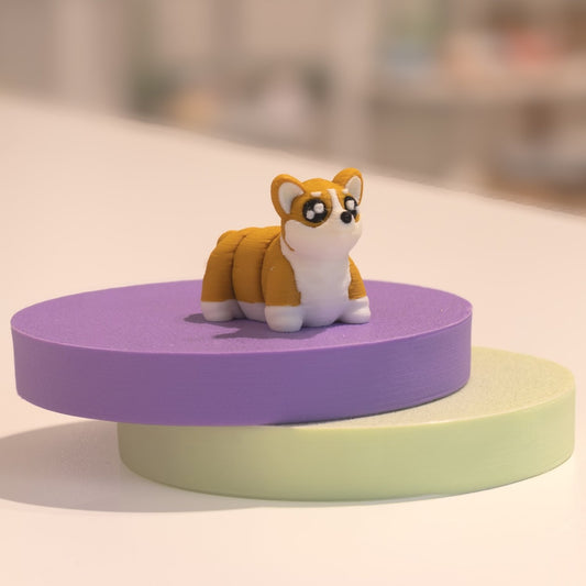 Corgi kawaii 3D - mini figurine Ohana Dream