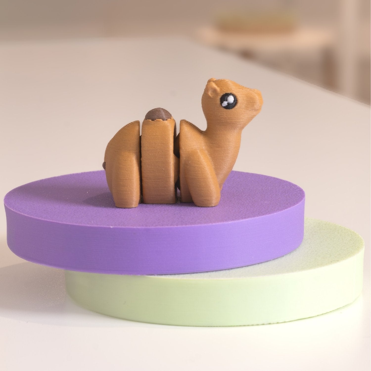 Mini figurine dromadaire kawaii 3D