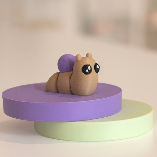 Mini Figurine escargot kawaii 3D. Imprimé en 3D à Cognac