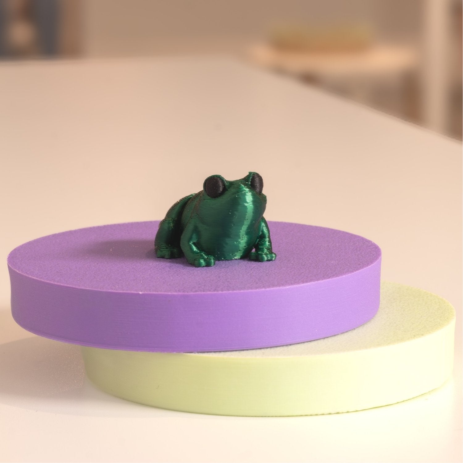 Mini Figurine grenouille kawaii 3D. Imprimé en 3D à Cognac