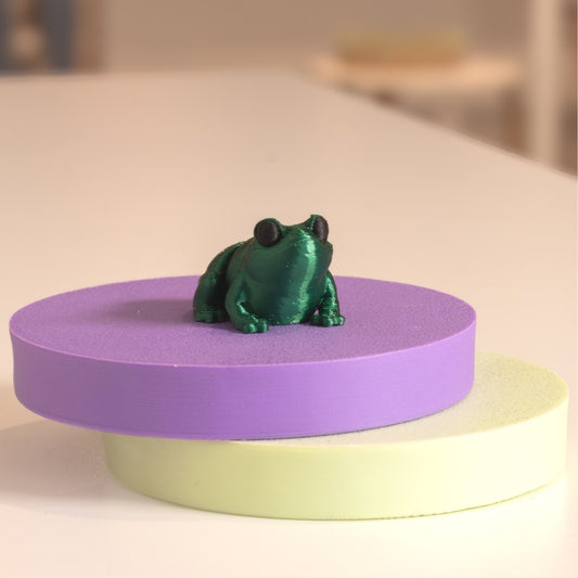 Mini Figurine grenouille kawaii 3D. Imprimé en 3D à Cognac