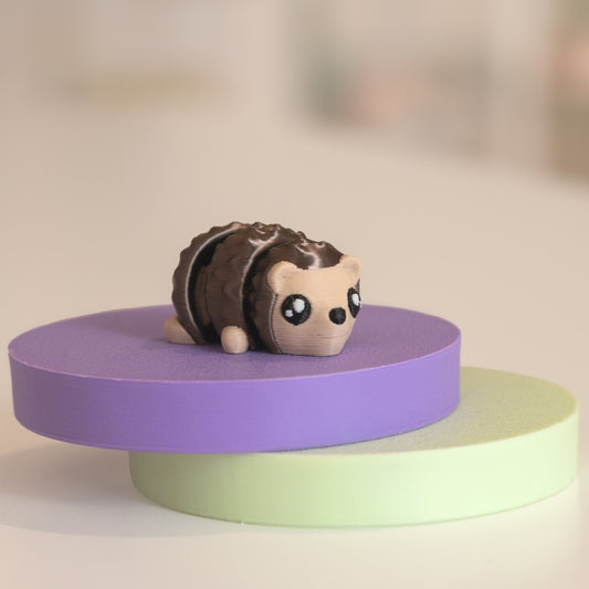 Mini Figurine hérisson kawaii 3D. Imprimé en 3D à Cognac